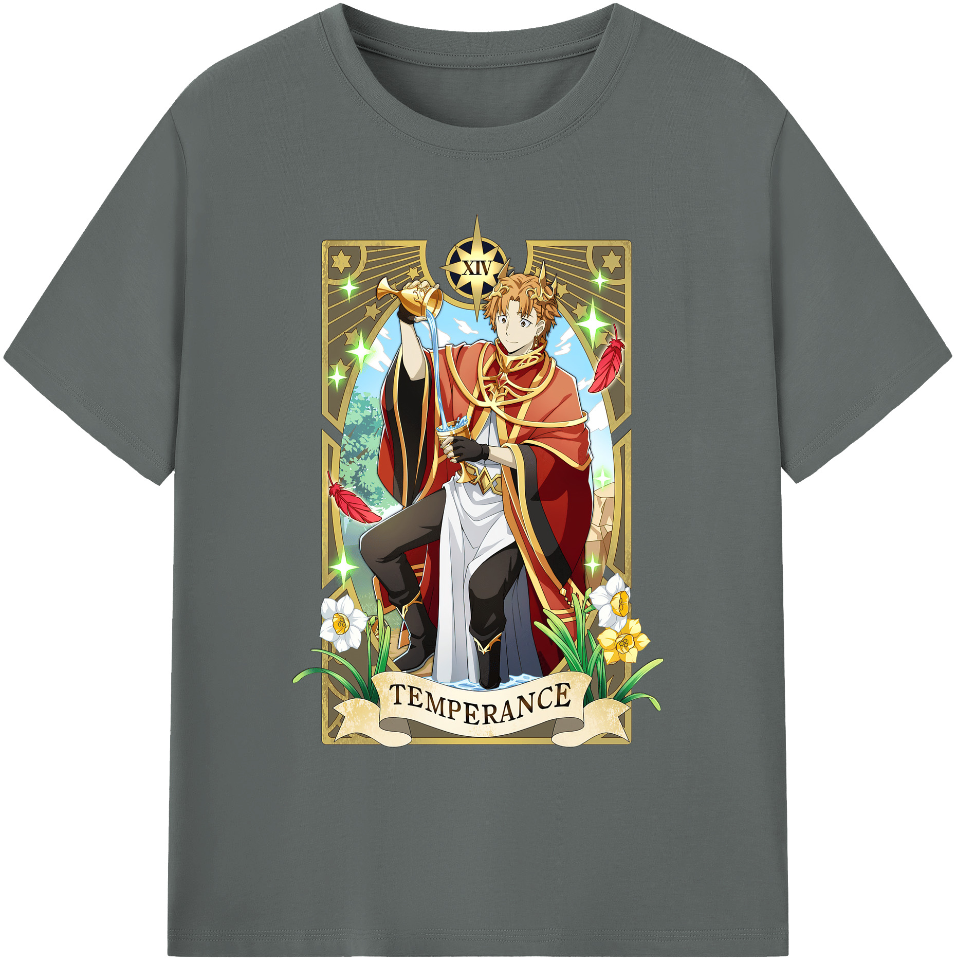 （画像用） 文豪ストレイドッグス Bungo Stray Dogs 綿100％ メンズ半袖Tシャツ｜肌触りやわらか＆通気性
